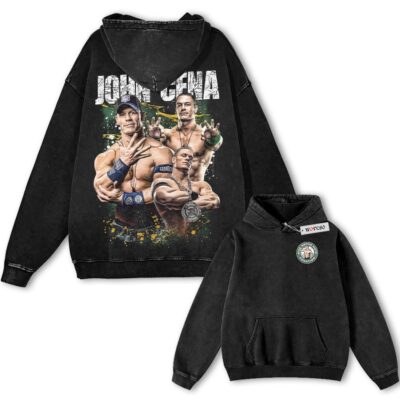 John Cena, "U can't see me" Wrestling Graphic Vintage Hoodie