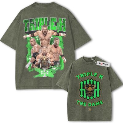 Triple H, "The Game" Wrestling Graphic Vintage Tee