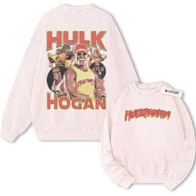 Hulk Hogan, "hulkamania" Wrestling Graphic Vintage Sweatshirt