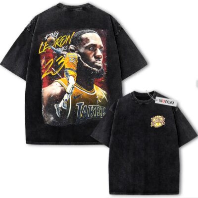 Lebron James, King James Graphic Vintage Tee