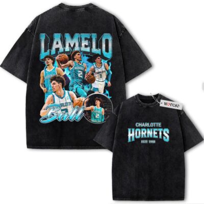 Lamelo Ball Graphic Vintage Tee